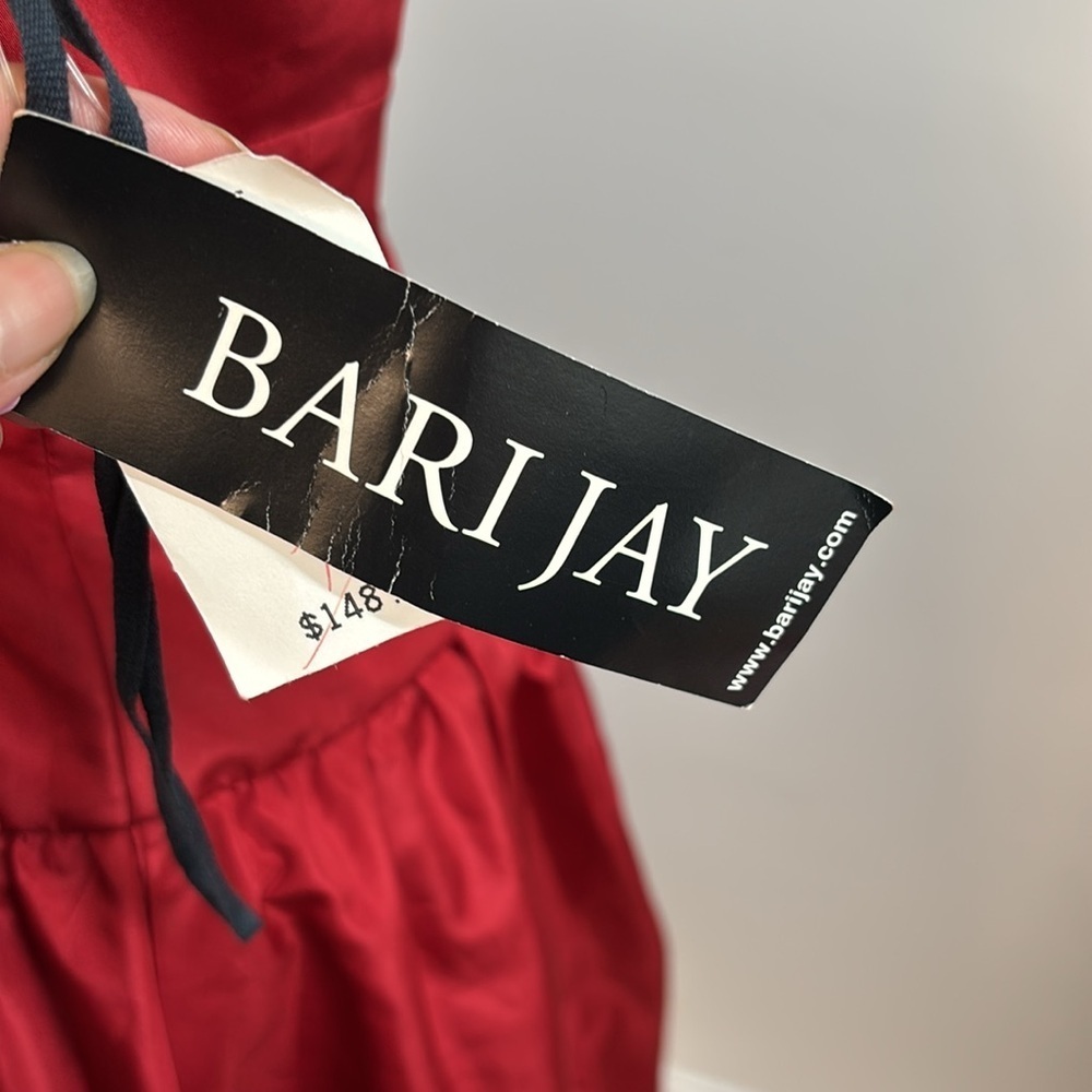 Bari Jay Red Formal Dress - Picture 3 of 6